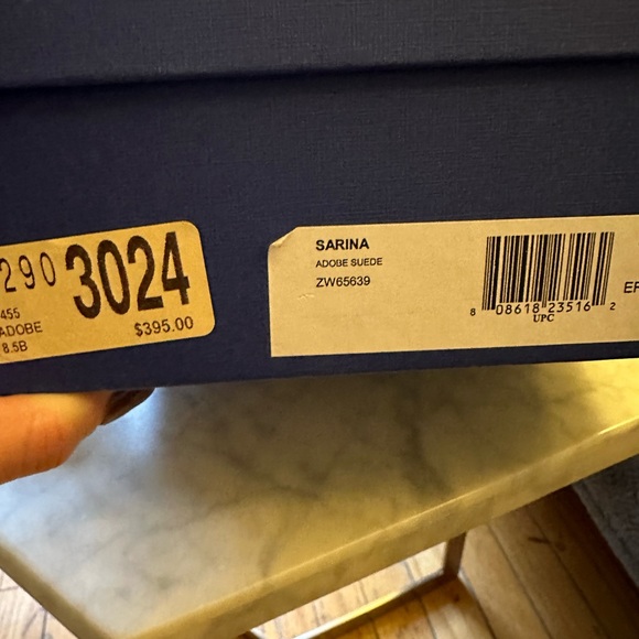 Stuart Weitzman “Sarina” adobe suede espadrille wedge - Picture 5 of 12